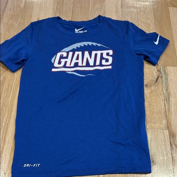 Nike Boys Blue Giants Dri-FIT T-Shirt Size Small - Picture 1 of 4